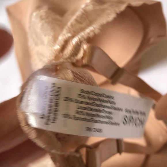Sophie B Tan Bra with Lace Back - Picture 8 of 11